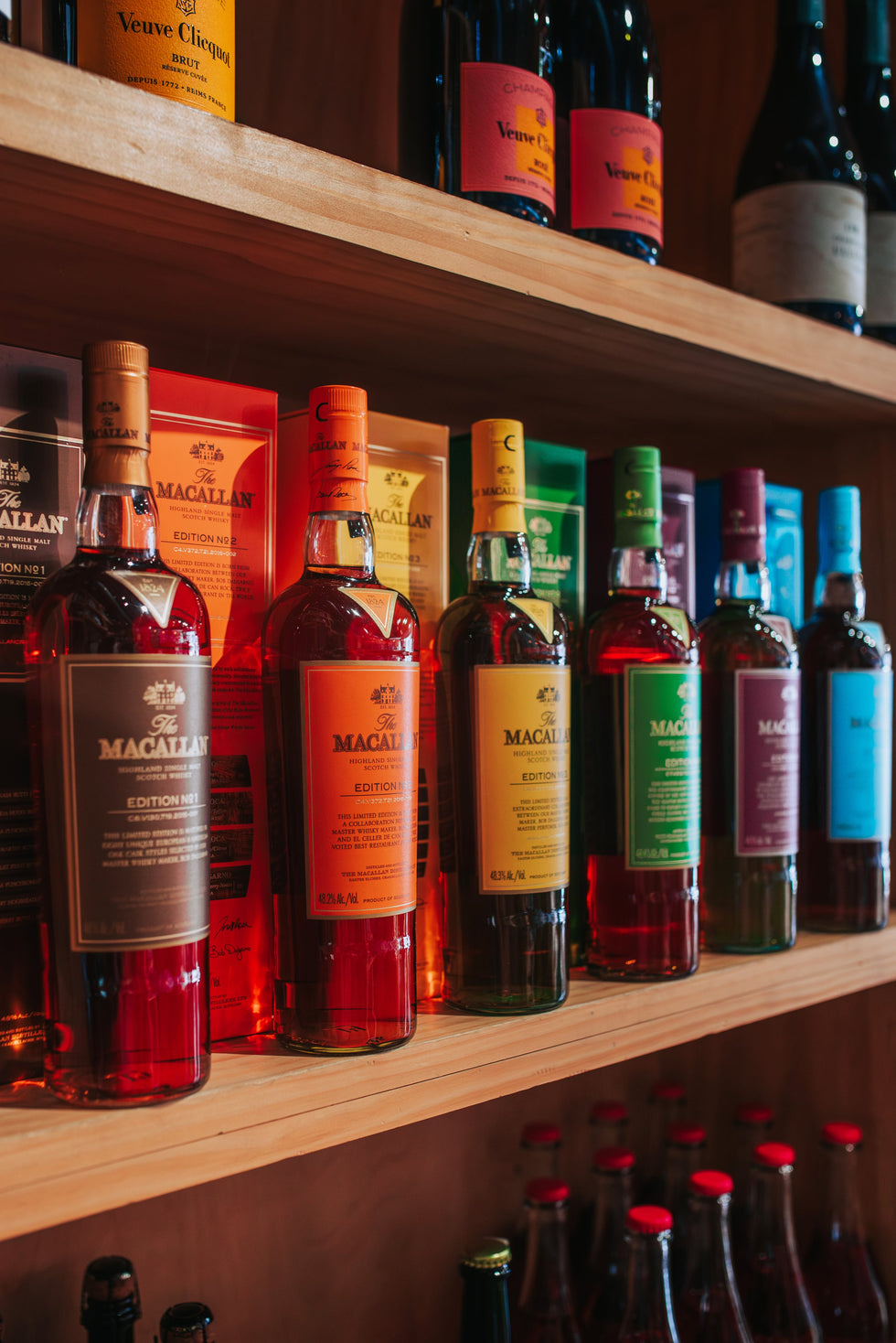 The Macallan Scotch Collection at De Wine Spot