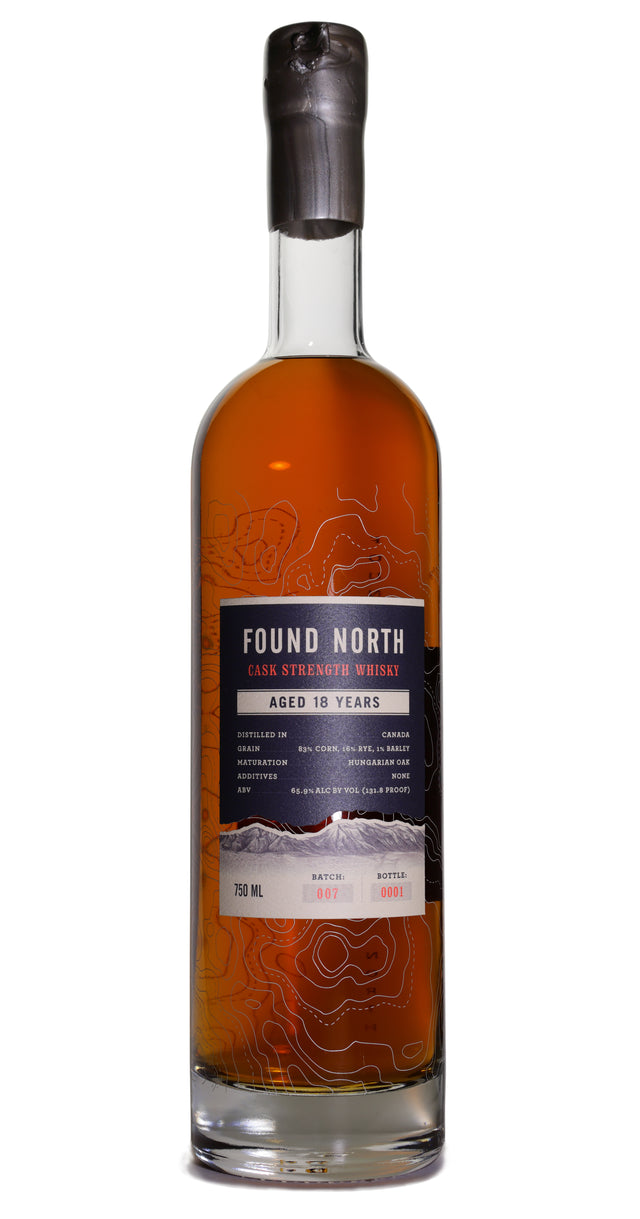 Found North 18 Years Old Cask Strength Whisky Batch 007