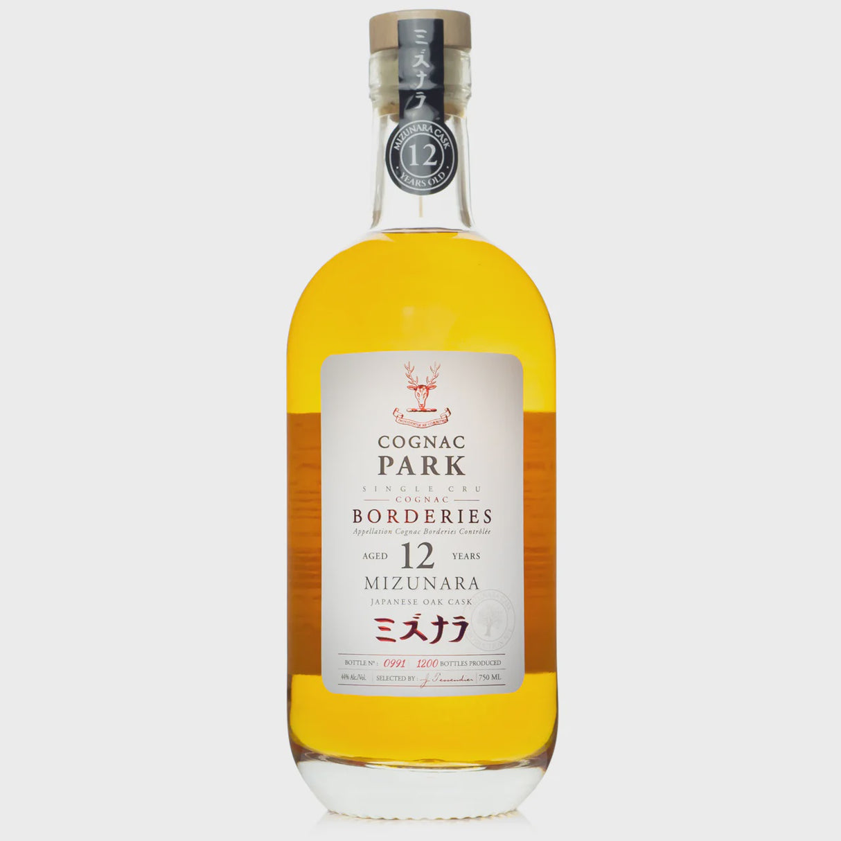 Cognac Park 12 Year Borderies Mizunara Oak Cogmac