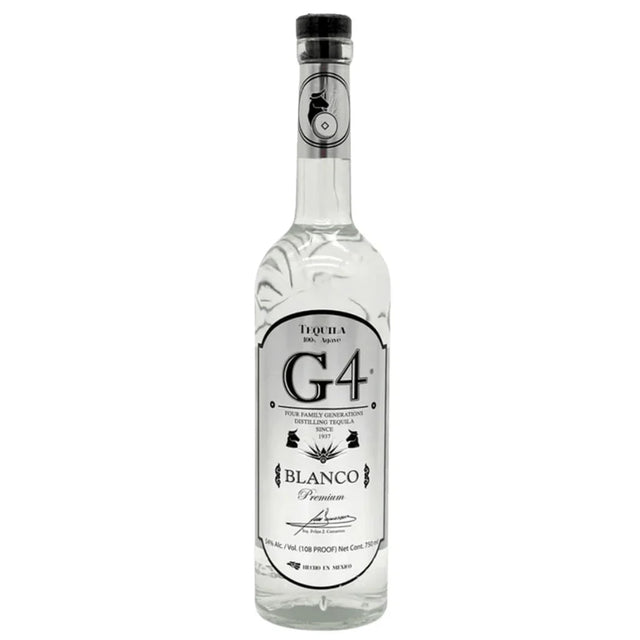 G4 Tequila Premium Blanco High Proof Tequila