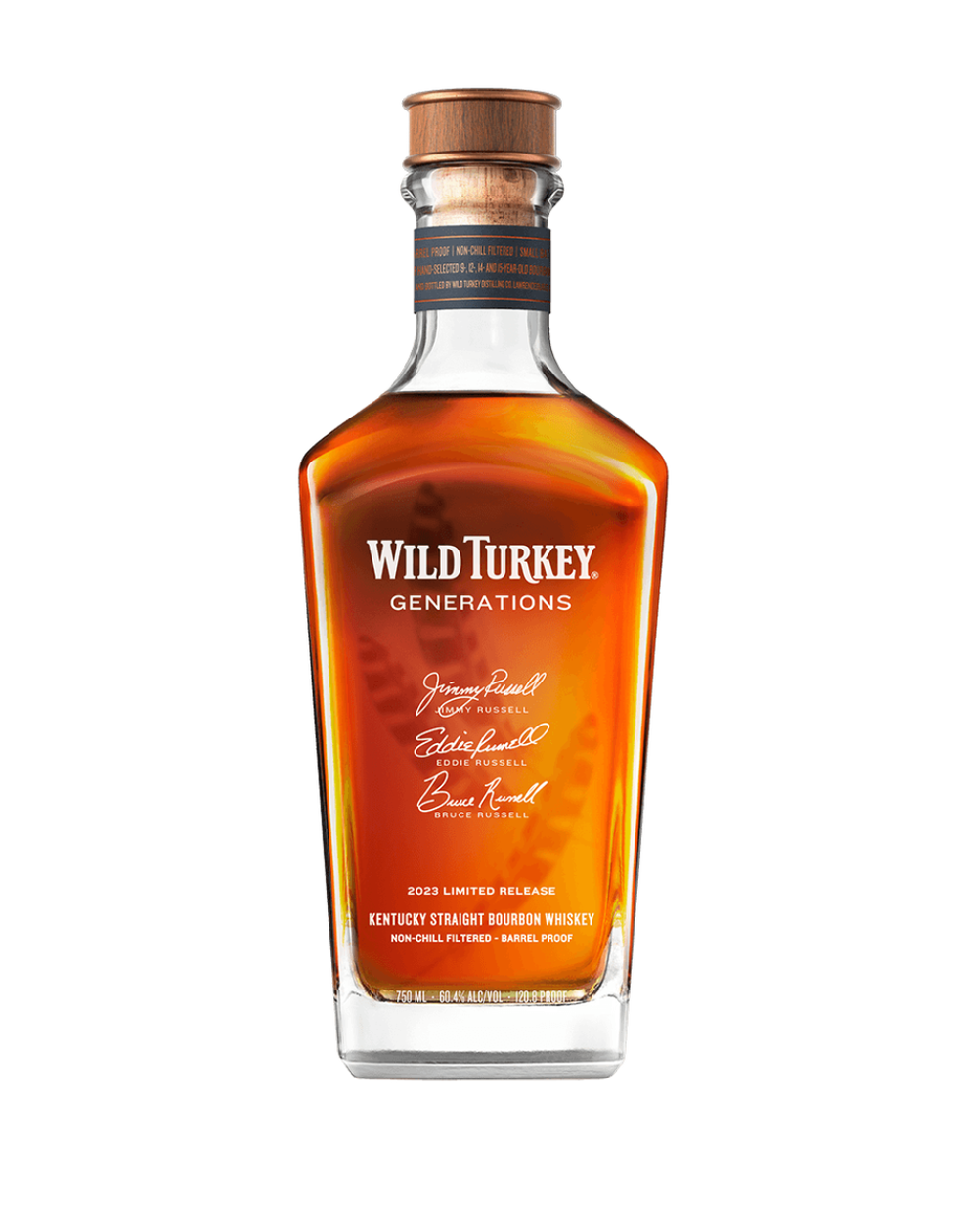 Wild Turkey Generations Kentucky Straight Bourbon Whiskey 2023