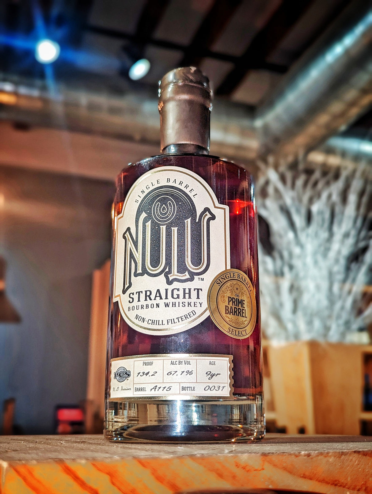 NULU 9 Year Old "Magic Barrel" Single Barrel Kentucky Straight Bourbon The Prime Barrel Pick #92