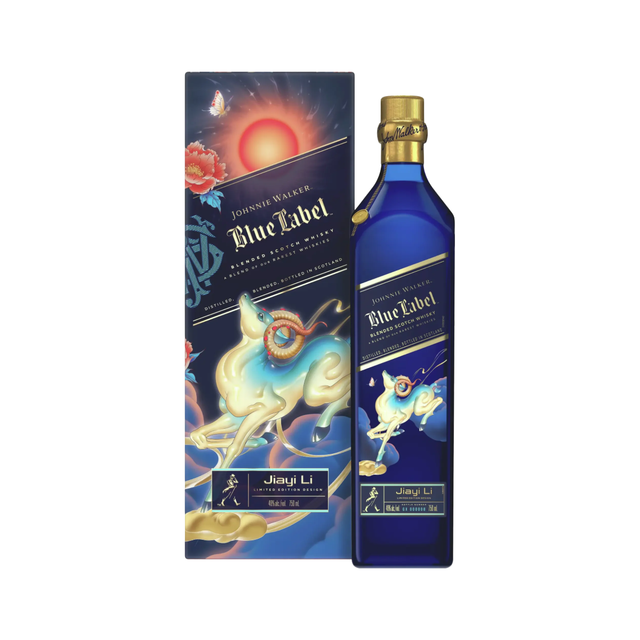 Johnnie Walker Blue Label Year of Goat Scotch Whisky | Free Shipping on orders $400+