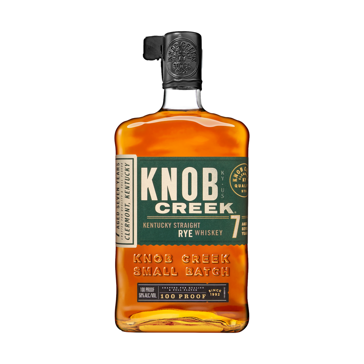 Knob Creek 7 Years Kentucky Straight Rye Whiskey | Free Shipping on orders $400+
