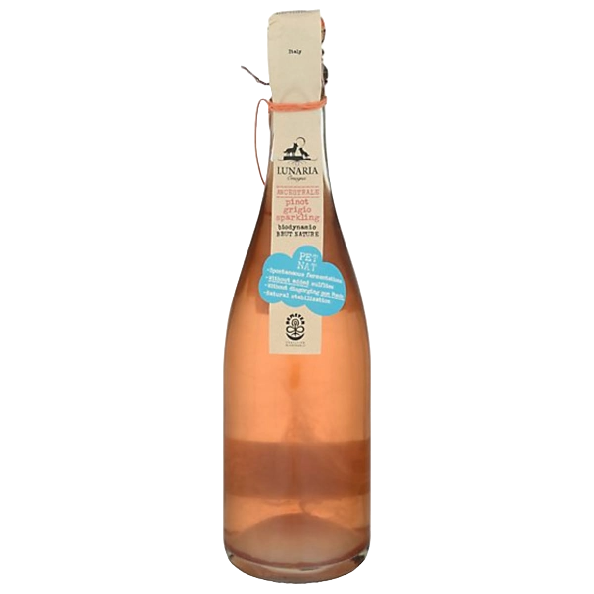 Lunaria Orsogna 'Pet Nat' Ancestrale Pinot Grigio Brut Nature | Free Shipping on orders $400+