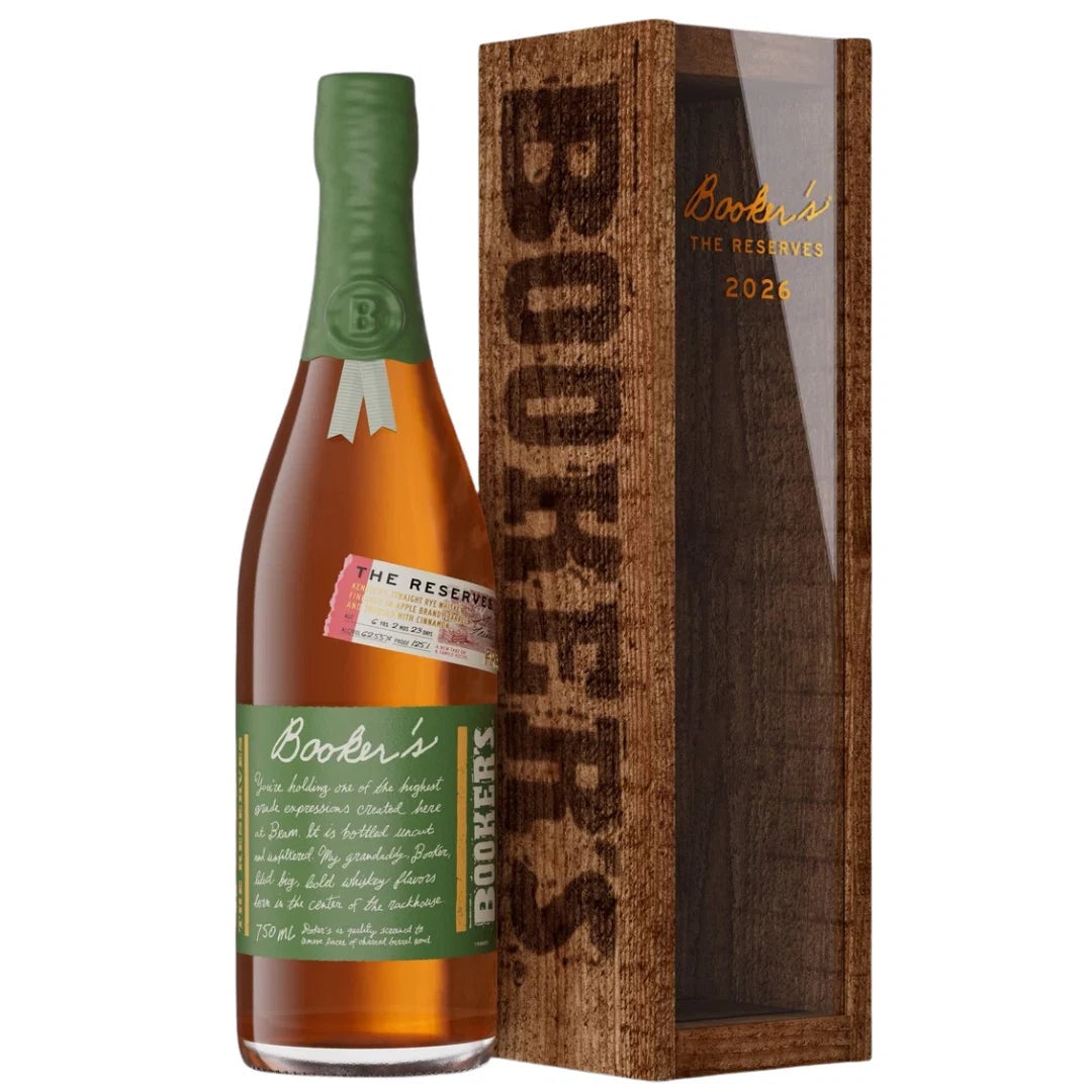 Booker's The Reserves 2026 Batch Kentucky Straight Rye Whiskey