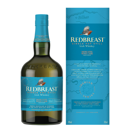 Redbreast Moscatel Wine Cask Edition Single Pot Still Irish Whiskey | Free Shipping on orders $400+