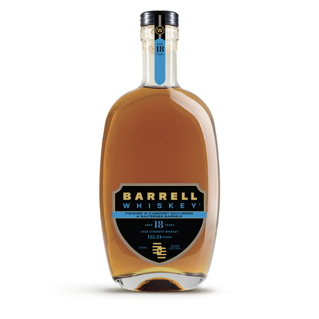 Barrell Craft Spirits 18-year-old Whiskey Finished In Cabernet Sauvignon And Sauternes Barrels | Free Shipping on orders $400+
