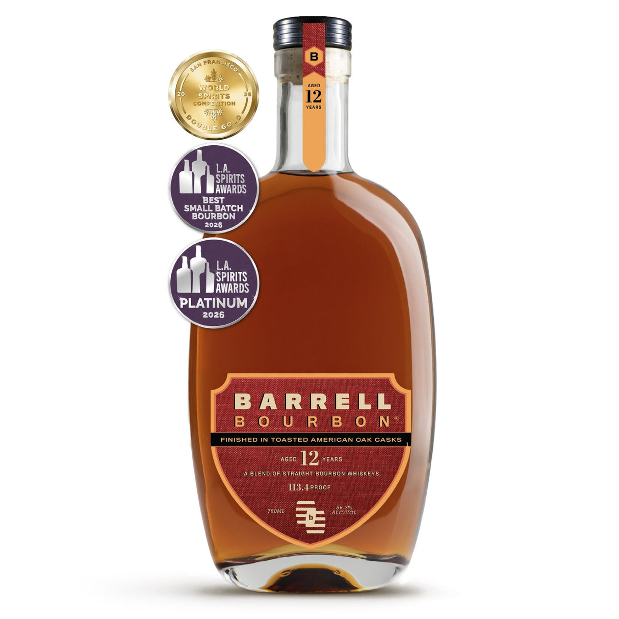 Barrell Craft Spirits 12 Year Old Bourbon Finished in Toasted American Oak