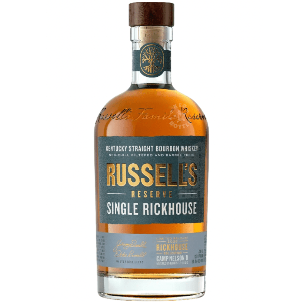 Russell's Reserve Single Rickhouse Camp Nelson D Kentucky Straight Bourbon