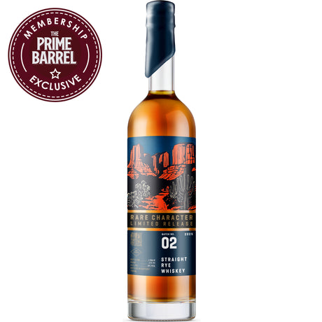 Rare Character Limited Release Straight Rye Whiskey | Free Shipping on orders $400+