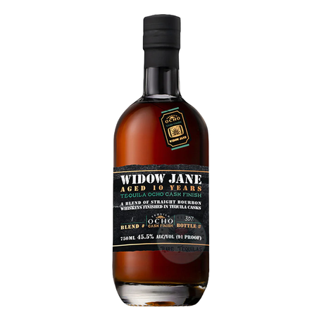 Widow Jane Aged 10 Years A Blend of Straight Bourbon Whiskeys Finished in Tequila Ocho Cask | Free Shipping on orders $400+