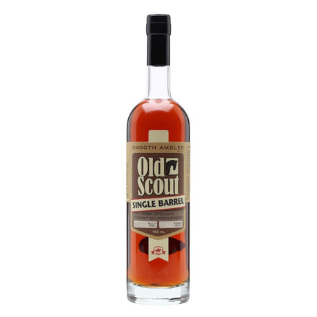 Smooth Ambler Old Scout 12 Years Old Single Barrel Cask Strength Straight Bourbon Whiskey 750ml