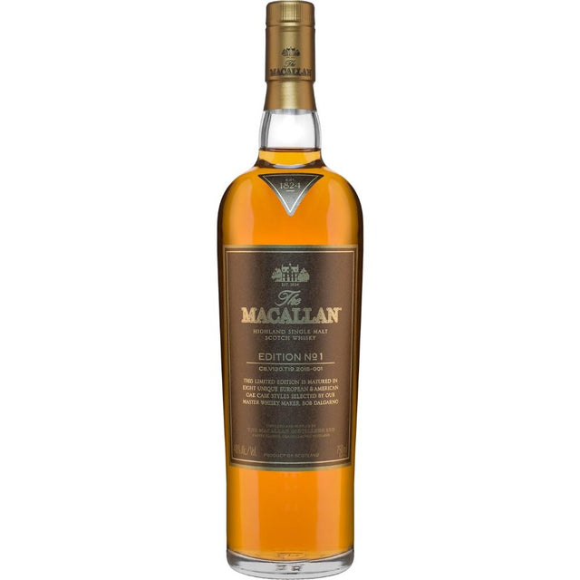 Macallan Edition No. 1 Single Malt Scotch Whisky 750ml