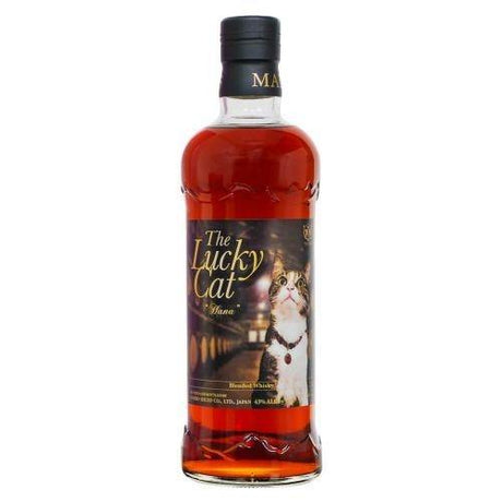 Mars Shinshu Distillery The Lucky Cat Hana Blended Whisky - De Wine Spot | DWS - Drams/Whiskey, Wines, Sake