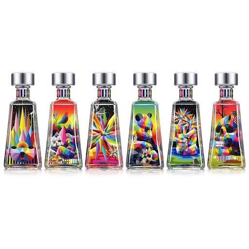 Essential 1800 Artist Series 10 Okuda San Miguel Limited Edition Bottle Tequila 750ml