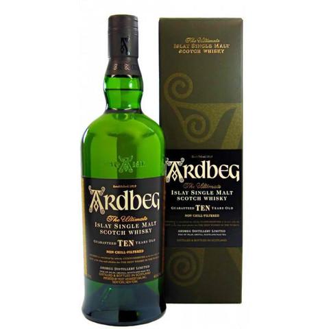 Ardbeg 10 Year Old Islay Single Malt Scotch Whisky 750ml