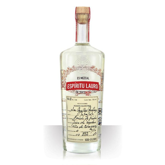 Espiritu Lauro Mezcal Agave Silvestres Tepeztate 750ml