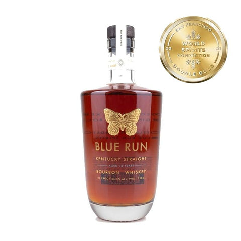 Blue Run Aged 14 Years Kentucky Straight Bourbon Whiskey - De Wine Spot | DWS - Drams/Whiskey, Wines, Sake