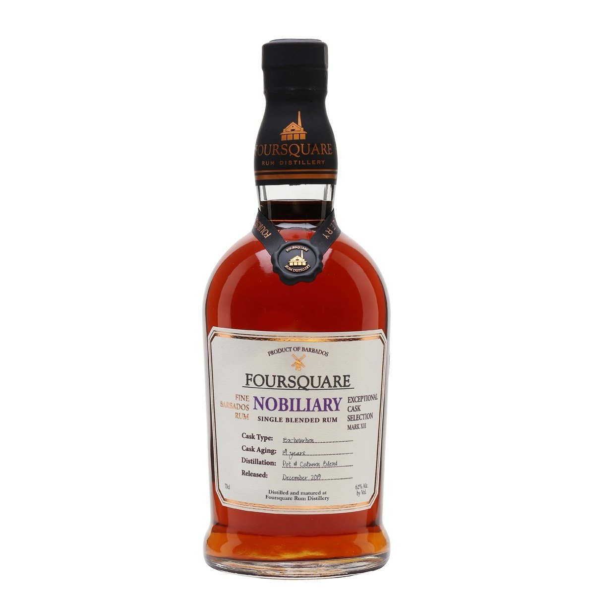 Foursquare Distillery Mark XII "Nobiliary" 14 Year Old Exceptional Cask Selection Single Blended Rum 750ml