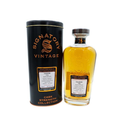 Dalmore 28 yrs Highland Cask Strength Signatory Single Malt Scotch Whisky - De Wine Spot | DWS - Drams/Whiskey, Wines, Sake
