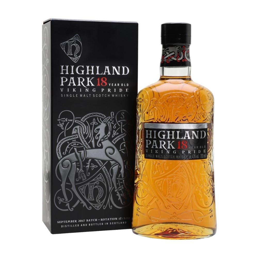 Highland Park Scotch Single Malt 18 Year Viking Pride - De Wine Spot | DWS - Drams/Whiskey, Wines, Sake