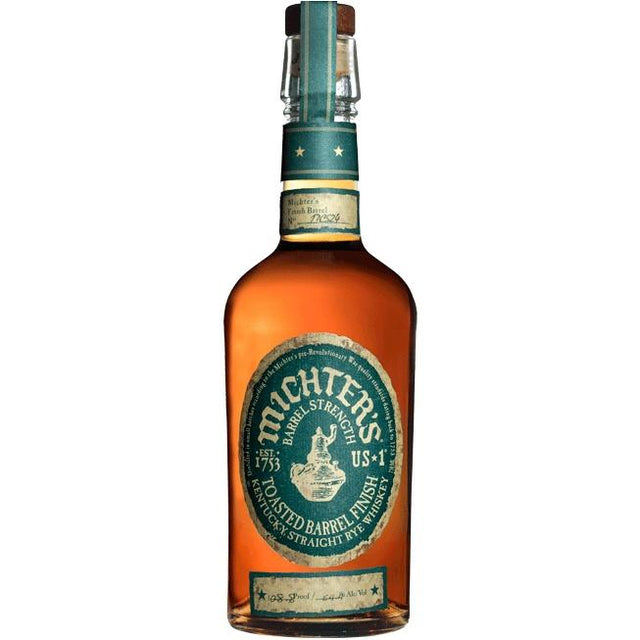 Michter's US*1 Barrel Strength Toasted Barrel Finish Kentucky Straight Rye Whiskey 750ml