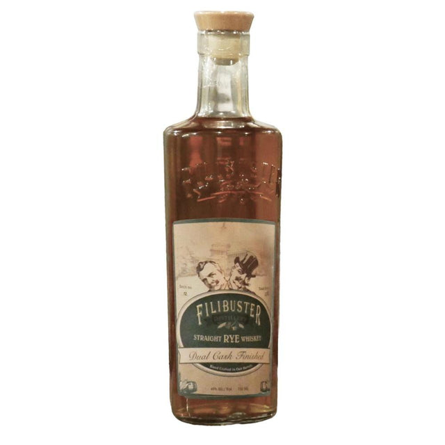 Filibuster Distillery Dual Cask Straight Rye Whiskey 750ml