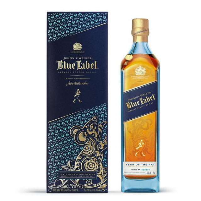 Johnnie Walker Blue Label Year of The Rat Scotch Whisky 750ml