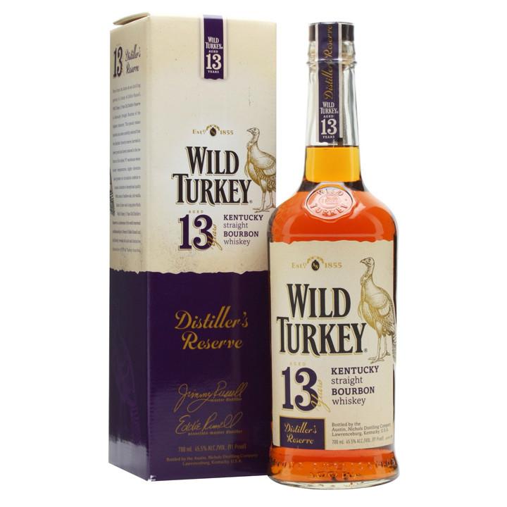 Wild Turkey 13 Year Old Distiller's Reserve Bourbon – De Wine Spot