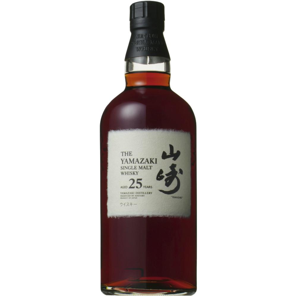 Suntory Yamazaki 25 Year Old Single Malt Japanese Whisky De Wine