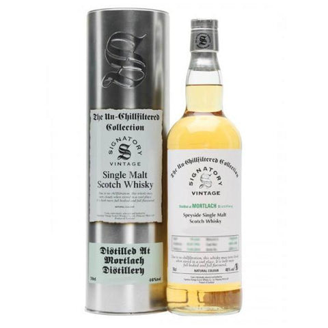 Mortlach 7 yrs Speyside Unchillfiltered Signatory Single Malt Scotch Whisky - De Wine Spot | DWS - Drams/Whiskey, Wines, Sake