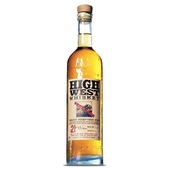 High West 21 Year Old Rocky Mountain Rye Whisky