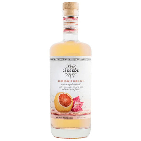 21 Seeds Grapefruit Hibiscus Infused Blanco Tequila - De Wine Spot | DWS - Drams/Whiskey, Wines, Sake