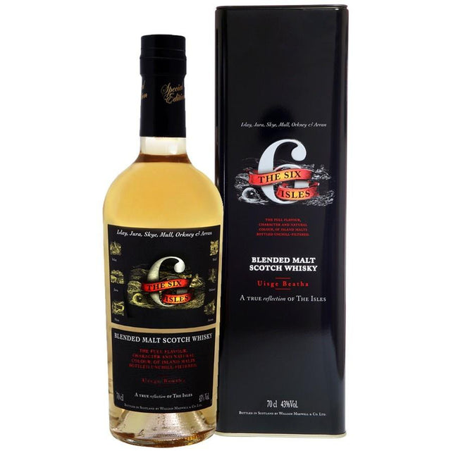 The Six Isles Blended Malt Scotch Whisky 750ml