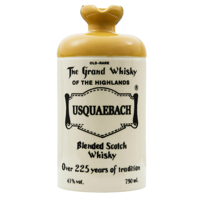 Usquaebach Flagon Ceramic Old Rare Blended Scotch Whisky 750ml