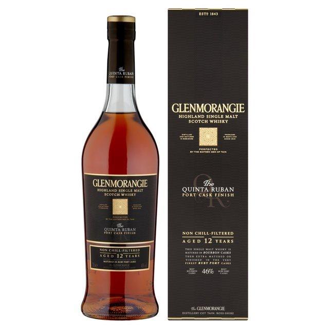 Glenmorangie Quinta Ruban 12 Year Old Highland Single Malt Scotch Whisky - De Wine Spot | DWS - Drams/Whiskey, Wines, Sake