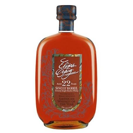 Elijah Craig Bourbon 22 Year Single Barrel Kentucky Straight Bourbon Whiskey 750ml