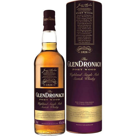 The Glendronach Port Wood Highland Single Malt Scotch Whisky 750ml