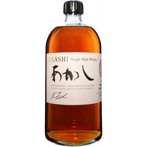 Akashi Sommelier Series Pinot Noir Wine Cask Finish Single Malt Whisky 750ml