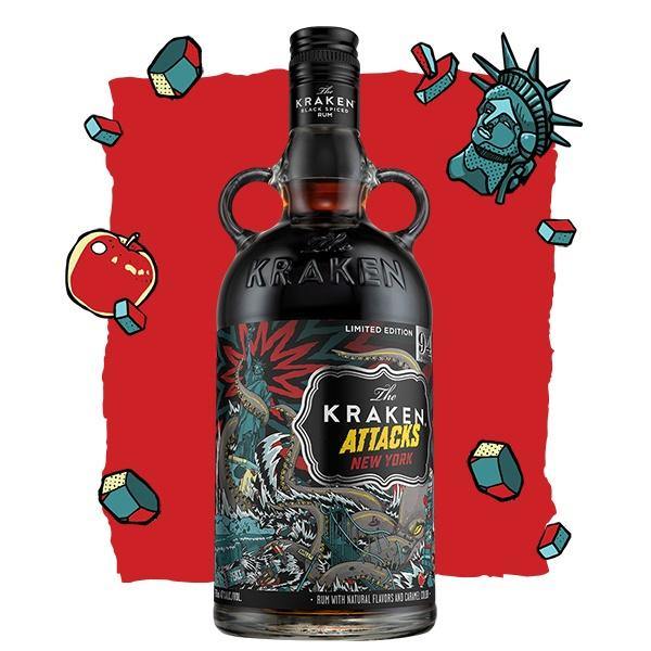 The Kraken "Attacks New York" Limited Edition Spiced Rum - De Wine Spot | DWS - Drams/Whiskey, Wines, Sake