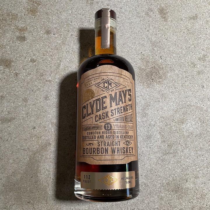 Clyde May's 13 Year Old Cask Strength Aged in Kentucky Whiskey Limited Release - De Wine Spot | DWS - Drams/Whiskey, Wines, Sake