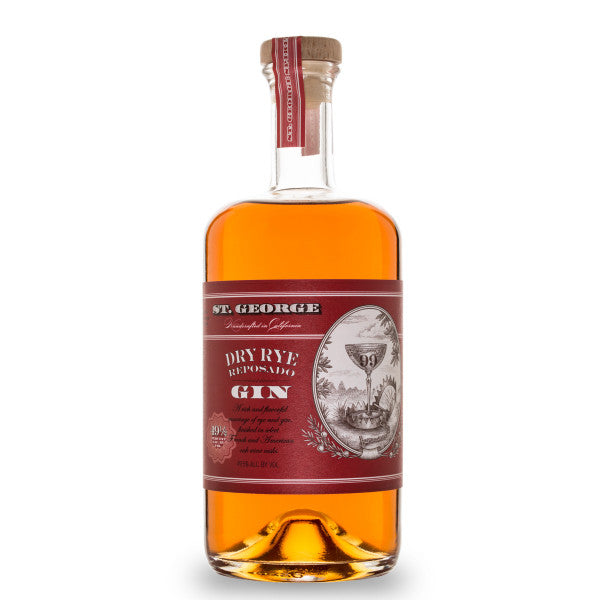 St. George Gin Dry Rye Reposado 750ml