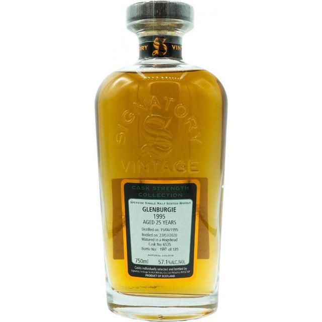 Glenburgie 25 yrs Moray Cask Strength Signatory Single Malt Scotch Whisky 750ml