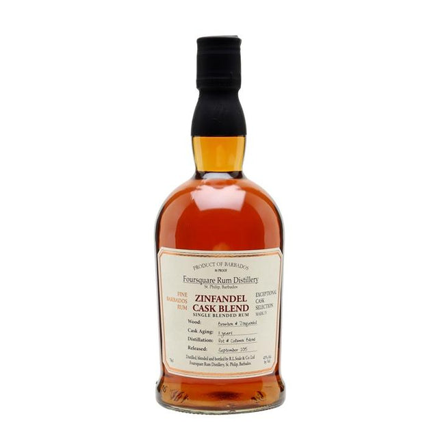 Foursquare Distillery Zinfandel Cask Single Blend Rum 750ml