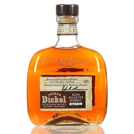George Dickel 9 Years Hand Selected Barrel Sour Mash Whisky - De Wine Spot | DWS - Drams/Whiskey, Wines, Sake