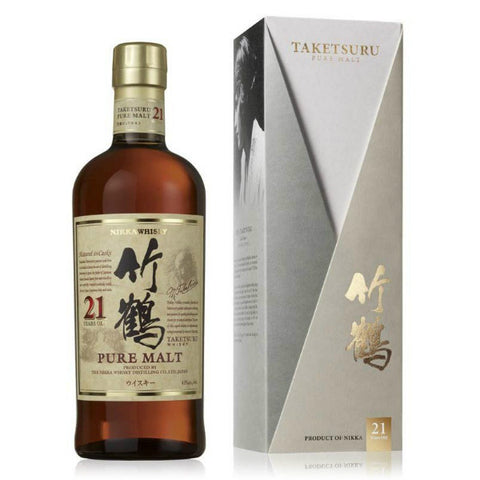 Nikka Taketsuru 21Years  Pure Malt Japanese Whisky - De Wine Spot | DWS - Drams/Whiskey, Wines, Sake