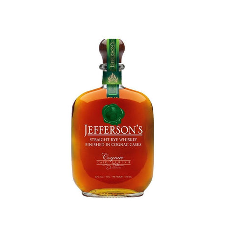 Jefferson's Straight Rye Whiskey Finished in Cognac Casks - De Wine Spot | DWS - Drams/Whiskey, Wines, Sake