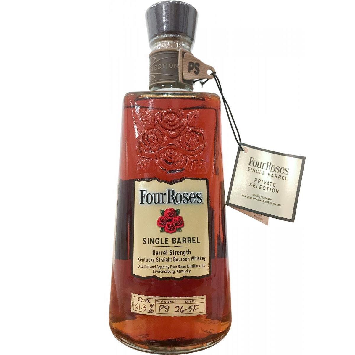 Four Roses Private Single Barrel Kentucky Straight Bourbon W – De Wine Spot | DWS - Drams/Whiskey, Wines,