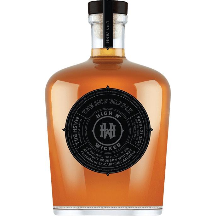High N' Wicked 12 Years Old The Honorable Straight Bourbon Whiskey Finished In Ex-Cabernet Barrels - De Wine Spot | DWS - Drams/Whiskey, Wines, Sake